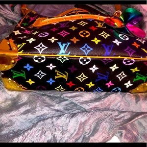 Louis Vuitton boulonge black multicolor